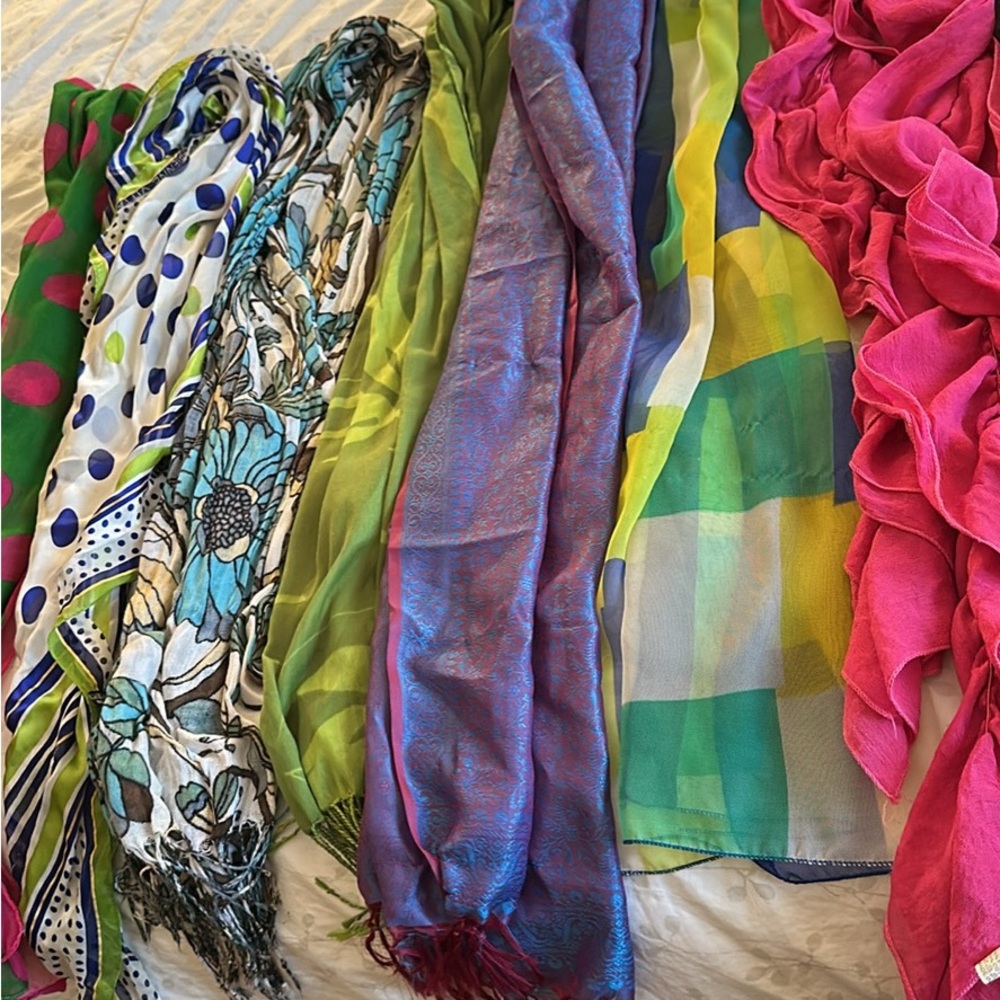 Colorful Women's Scarf Collection - Picture 2 of 2